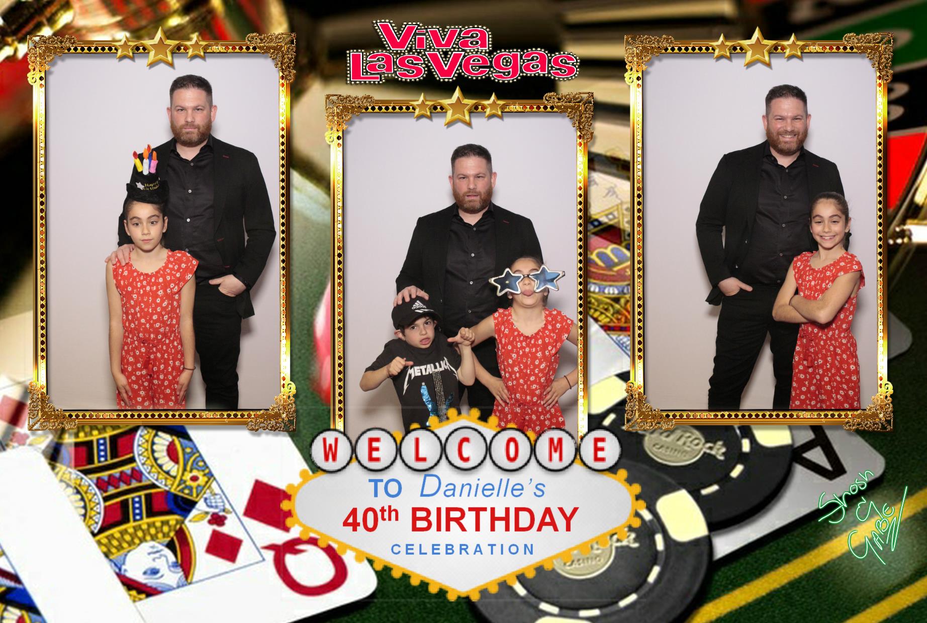 Danielle’s 40th birthday | View more photos from the event at gallery.myphotoboothexperience.co.uk/u/MyPhotoBoothExperienceLtd/Danielle’s-40th-birthday
